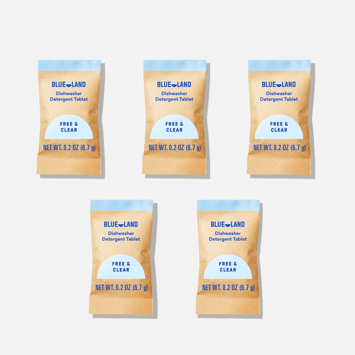 Dishwasher Detergent Sample Pack (5 Tablets)